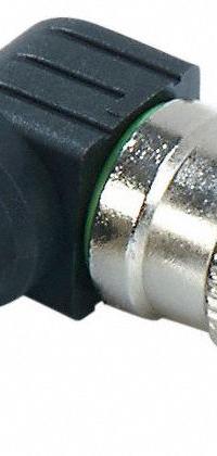 IFM M12 Circular Connector: A Coded, 4 Socket, M12 Female Thread, IP68, IDC, 90° Angle, Nylon (MPN E18061). Key specifications — Connector Body Type: Socket; Coding: A; Brand: IFM; Voltage Rating: 250V DC; Thread Size: M12; Mounting Type: Front Mounting; Mounting Style: Female Thread; IP Rating: IP68.