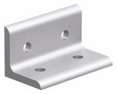 Inside Corner Bracket: Wide Inside-Corner Bracket, 40 Series, 40 mm x 76 mm x 40 mm, 4 Holes, Silver (MPN 40-4303). Key specifications — Material: Aluminum; Brand: 80/20; Finish: Anodized.
