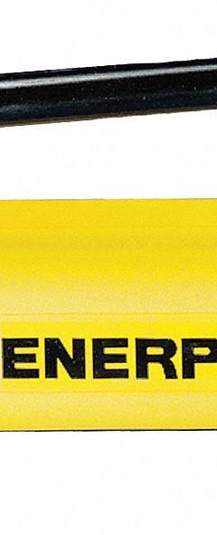 ENERPAC Hydraulic Hand Pump: 2 Stages, Single Acting, 10,000 psi Max. Pressure 1st Stage, Aluminum (MPN P141). Key specifications — Brand: ENERPAC; Cylinder Compatibility: Single Acting.