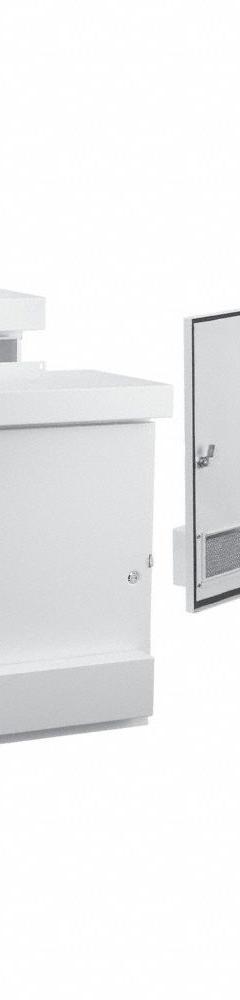 HOFFMAN Enclosure: NEMA 3R, Steel, 35 in x 24 in 12 in, 115V AC, 6 in Fan Dia, White, Latches (MPN WF10LP). Key specifications — attr1042237: HOFFMAN; attr1042238: Latches; attr1042239: White; attr1042246: Steel; attr1042258: 3R; attr1042260: 115V AC.
