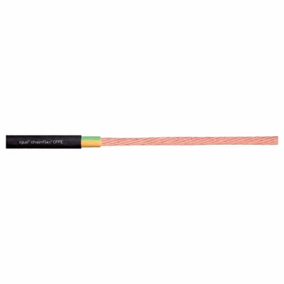 CHAINFLEX Motor Cable: 16 AWG, 1 Conductors, Order by the Foot, TPR Jacket - Continuous Flexing Power Cables