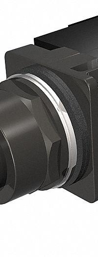 SIEMENS Mushroom Head Push Button: Illuminated, Mushroom Head Profile, Metallic, 30 mm, 1NO/1NC (MPN 52BP2E9A). Key specifications — Brand: SIEMENS; Action: Maintained; Series: Class 52; Terminal Connection: Pressure Plate; Push Button Material Type: Metallic.