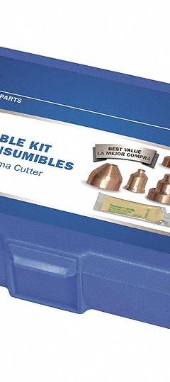 MILLER ELECTRIC Plasma Torch Consumable Kit: XT60, 60 A (MPN 256033). Key specifications — For Plasma Torch Type: Handheld; Manufacturer Part Number: 256033; Brand: MILLER ELECTRIC; Kit Includes: Silicone Grease.