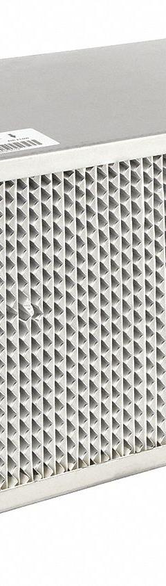 GRAINGER HEPA Air Filter: 12 in x 24 in x 12 in, 99.97% Filter Efficiency (MPN 6B616). Key specifications — Brand: GRAINGER; Frame or Header Material: Galvanized Steel.