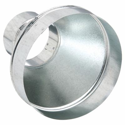 GREENSEAM Duct Reducer: Steel, For 8 in Dia, 6 in Lg, 8 in Inlet Dia, 4 in Outlet Dia - Reducers