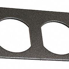 WIREMOLD Duplex Faceplate Fitting: OFR, Steel, Black (MPN OFR47-D). Key specifications — Item [MERCH]: Cover Plates; Standards: cETLus Listed; Brand: WIREMOLD; For Use With: OFR Raceways; Material: Steel; Series: OFR; Color: Black; Series [MERCH]: OFR.
