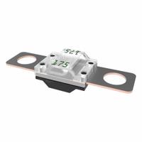 LITTELFUSE Automotive Fuse: MIDI® 498 Series, Two-Hole, Bolt-On, Time-Delay, 175 A, 32 V DC (MPN 0498175.MXTM6). Key specifications — Brand: LITTELFUSE; Series: MIDI® 498.