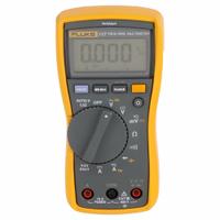 FLUKE Digital Multimeter Clamp On Kit: TRMS, CAT III 600V, 10 A Max AC Current Measurement (MPN FLUKE-117/PRV). Key specifications — Brand: FLUKE; Instrument Safety Rating: CAT III 600V; Instrument Counts: 6,000.