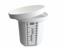 PEABODY ENGINEERING Storage Tank: Single Wall, Vertical, 5 gal, Open Top, 1/4 in Wall Thick, 12 in (MPN 01-28958). Key specifications — Construction Material: HDPE; Brand: PEABODY ENGINEERING.