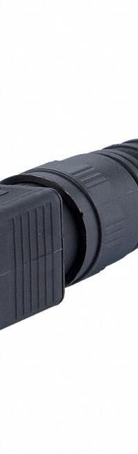 METZ CONNECT Plug Housing: Plug Housing Bend Protected, 1 Ports, Plastic, IP65/IP6X/IPX7, Black (MPN 1401055002KE). Key specifications — Brand: METZ CONNECT; IP Rating: IP65; Product Type: Plug Housing Bend Protected; Color: Black; Material: Plastic; Compatible Inserts: OpDAT Industry 2LC Plug Insert; Housing Type: Plug.