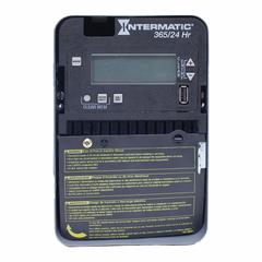 INTERMATIC Electronic Timer: 24 hr, Not Astronomic, 120-277V AC, SPST, Digital (MPN ET2105C). Key specifications — Body Material: Metal; Indoor/Outdoor Usage: Indoor; Astronomic Functionality: Not Astronomic; Mounting Style: Surface; Brand: INTERMATIC.