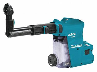 MAKITA On-Tool Dust Extractor: On-Tool, Self-Contained, 1 1/8 in Max. Dia, XRH08/XRH10 - On-Tool Self-Contained Attachments