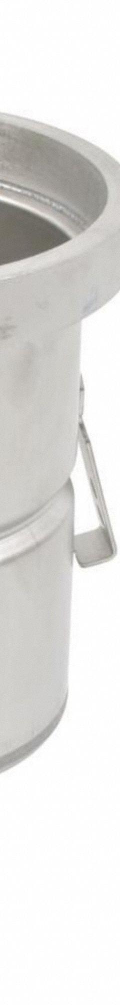BLUCHER Floor Drain: 12 in Overall Dia, 6 in Nominal Pipe Size, No Hub, Stainless Steel, Slotted (MPN BFD-436). Key specifications — Color: Silver; Connection Type: No Hub; Brand: BLUCHER.