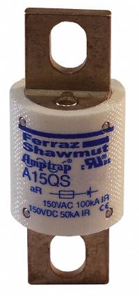 Semiconductor Fuse: A15QS Series, Fast-Acting, 60 A, 150 V AC, 150 V DC DC Volt Rating (MPN A15QS60-4). Key specifications — Series: A15QS; Brand: MERSEN; Voltage Type: AC/DC.
