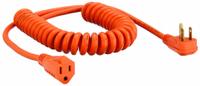 APPROVED VENDOR Extension Cord: Indoor Use, 10 ft Lg, Outlet, 5-15P, 16/3, SJT, Orange, 13 A Current (MPN 3AY48). Key specifications — Brand: APPROVED VENDOR; Temperature Rating: 0° to 167°F; NEMA Plug Configuration: 5-15P.