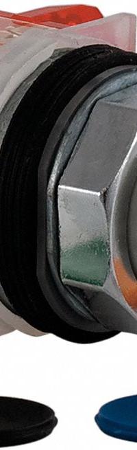 SCHNEIDER Flush Push Button Operator: Non-Illuminated, Flush Profile, Metallic, 30 mm, 1NC (MPN 9001KR3UH6). Key specifications — Brand: SCHNEIDER; Action: Momentary; Series: 9001K; Push Button Material Type: Metallic.