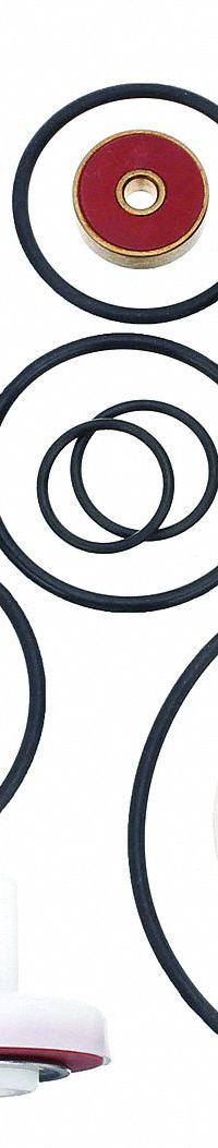 WATTS Backflow Preventer Repair Kit: Complete Rubber Parts Kit, 6A771, 009-M1-QTS, Repair Kit, 009 (MPN RK 009 RT 3/4 - 1). Key specifications — Compatible Valve Size: 3/4 in to 1 in; Compatible with Grainger Part No.: 6A771; Compatible with Series: 009; Compatible with Mfr. Model No.: 009-M1-QTS; Includes: (2) Disc Assembly.