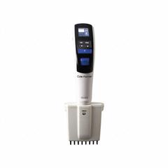 COLE-PARMER Multichannel Pipettor: 8 Channels, 300 ul Capacity - Max, 0.1 ul Volume Increments (MPN 2450134). Key specifications — Color: Blue; Brand: COLE-PARMER; Pipetter Type: Electronic Adjustable Volume; Autoclavable: Autoclavable; Product Type: Multichannel Pipettor.