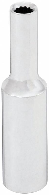 WESTWARD Socket: SAE, 1/4 in Drive Size, 5/32 in Socket Size, 12-Point, Deep, Chrome, Socket (MPN 53YR41). Key specifications — attr1204417: WESTWARD; attr1204392: Chrome.