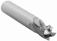 APPROVED VENDOR Square End Mill: Carbide, 4 Flute, 9/32" Mill Dia, 1/2" LOC, 2" OAL (MPN 203-001140)