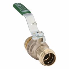 VIEGA PROPRESS Manual Two-Way Ball Valve: 3/4 in Size, Bronze, Straight, Press x MGHT, Two-Piece (MPN 79876). Key specifications — Brand: VIEGA PROPRESS; Handle: Locking Lever.