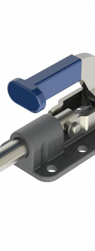 JERGENS Straight-Line Toggle Clamp: Flange Base Mounting - Standard Straight-Line Toggle Clamps