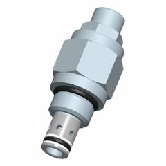 BUCHER HYDRAULICS Cartridge Valve: Screw-In, Screwdriver Adjustment, C08-20 Valve Cavity Size, RVPS (MPN RVPS-08-N-S-0-50). Key specifications — attr1012059: RVPS-08-N-S-0-50; attr1250696: RVPS; attr1011660: Nitrile; attr1011632: Screwdriver; attr1011635: BUCHER HYDRAULICS; attr1011636: Steel; attr1011644: C08-20.
