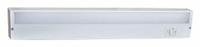 LED Under Cabinet Fixture: 12 in Lg, 420 lm, 2700K/3500K/4000K, 6 W, Plug-In or Hardwired, White (MPN UC12-3K-HL-D). Key specifications — attr1262778: 120V AC; attr1262749: Plug-In or Hardwired; attr1262754: Integrated LED; attr1262758: Aluminum; attr1262760: Yes; attr1262765: LED; attr1262776: High/Low/Off; attr1262780: 4000K.