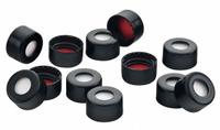 Closure: 8 mm Dia, Black, PTFE, 8-425 mm Screw Closure Size, Autoclavable, Septa Included, Opaque (MPN CV-3840-0008). Key specifications — Closure Type: Snap-On; Clarity: Opaque; Mouth Size: Narrow; Product Type: Snap Cap; Septa Included: Yes; Vented: No; Screw Closure Size: 8-425 mm; Brand: CHEMGLASS.