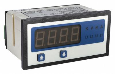 APPROVED VENDOR Digital Panel Meter: 0 Display Span - Min, 1,000 Display Span - Max, 12G478 - AC Current Digital Panel Meters
