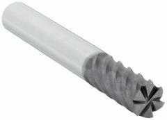 WIDIA HANITA Square End Mill: Carbide, AlTiN Coated, 4 Flute, 1/4" Mill Dia, 1-1/4" LOC, 3-1/4" OAL (MPN 4V1507002ST)