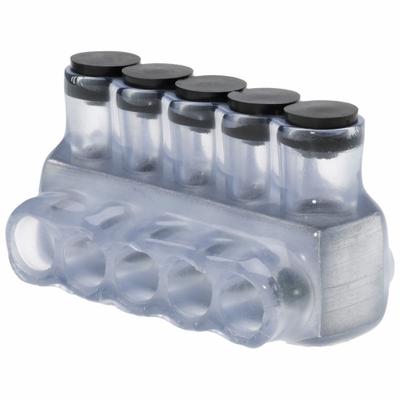 POLARIS Multitap Connector: 5 Port, Single-Sided Entry, 14 AWG – 4 AWG Wire Size - Dry-Location Single-Sided Entry Multitap Connectors