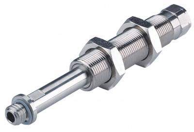 SMC Vacuum Buffer: ZP, Rotating, M8x1.25 Male, 1/8 in NPT Female, 30 mm Stroke Lg - SMC ZP Vacuum Buffers