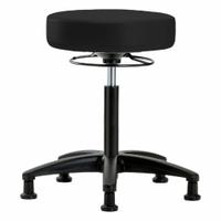 Stool: Vinyl, Ht Range 19 3/4 in to 27 3/4 in, 17 in Seat Wd, 17 in Seat Dp, 5 Glides, 0 Casters (MPN BR-VMBSO-RG-NF-RG-8540). Key specifications — Brand: APPROVED VENDOR; Foot Support: No; Base Material: Fiberglass; ESD-Safe: Not ESD Safe; Number of Casters: 0.