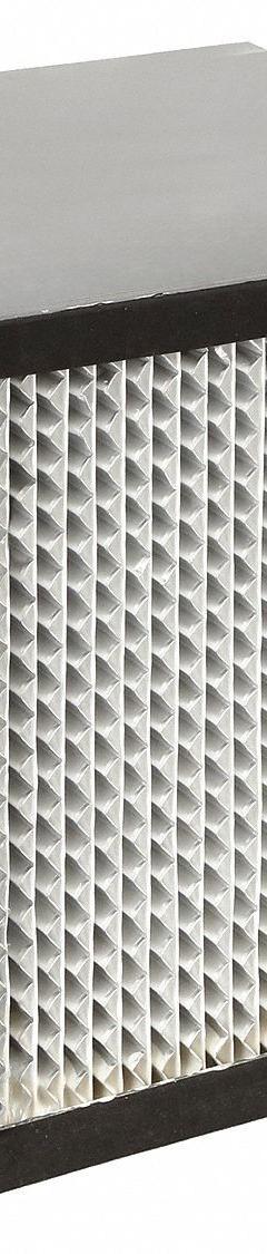 GRAINGER HEPA Air Filter: 12 in x 12 in x 12 in, 99.97% Filter Efficiency, Downstream Face (MPN 2GJC6). Key specifications — Brand: GRAINGER; Frame or Header Material: Galvanized Steel.