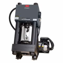 AEROQUIP HYDRAULIC HOSE CRIMPING EQUIPMENT: 2 in Max, 220V, Bench Mount, 10 ton Force, Electric Pump (MPN ET4001-015). Key specifications — attr666555: 1 & 2 Wire , 4 Spiral; attr564939: AEROQUIP; attr564985: 220V; attr564965: Bench Mount.