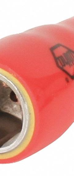 WIHA Insulated Socket: 1/4 in Drive Size, 7 mm Socket Size, 1 in Overall Lg, 6-Point, Std, Chrome (MPN 31328). Key specifications — attr1204321: Not Tether Capable; attr1204320: Chrome; attr1204316: WIHA.