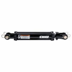 CHIEF Hydraulic Cylinder: 2 1/2 in Bore Dia., 8 in Stroke Lg, #8 SAE Port Size, 1 1/8 in Rod Dia. (MPN 211323). Key specifications — attr98892: CHIEF; attr95592: Double Acting; attr1382128: #8 SAE.
