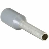 PANDUIT Wire Ferrule: 12 AWG Max Wire Size, Holds 1 Wire, Gray, Polypropylene, 0.13 in Ferrule Dia (MPN FSD81-18-C). Key specifications — Brand: PANDUIT.
