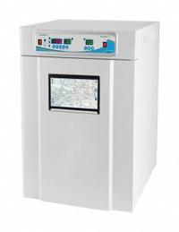 SURETHERM Incubator: Forced Air, 1.36 cu ft Capacity, 26 1/4 in x 22 in x 37 1/4 in, Carbon Dioxide (MPN H3565-180). Key specifications — Incubator Type: Carbon Dioxide; Refrigerated: Non-Refrigerated; Minimum Temperature Setting: Ambient +5 °C; Temperature Accuracy Tolerance: +/-0.1 °C; Temperature Uniformity: +/-0.4 °C; Manufacturer Part Number: H3565-180; Brand: SURETHERM; Display Type: Digital.