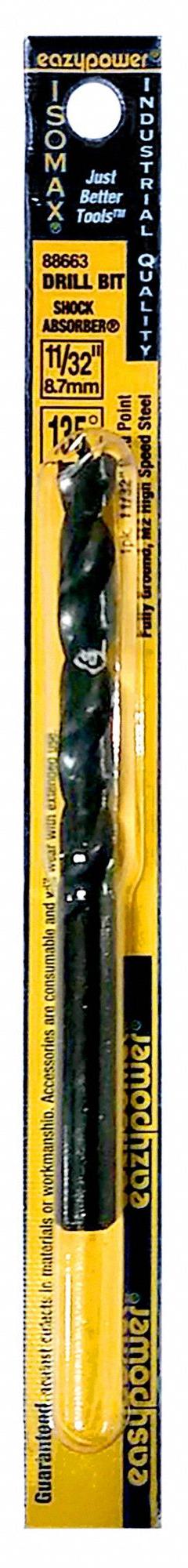 EAZYPOWER: 5/16 in Drill Bit Size (MPN 88663). Key specifications — attr277199: EAZYPOWER; attr255301: Fractional Inch.