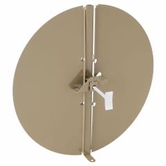 14"dia GSteel SnapOn Manual Cntrl Damper: For 14 in Nominal Duct Dia, 14 in Overall Dia, Static (MPN G1700B14). Key specifications — Brand: AMERIFLOW; Blade Type: Flat Blade; Damper Type: Static.