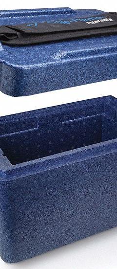 Cryogenic Storage Box: 11 3/8 in Overall Lg, 5 1/8 in Overall Wd, 6 3/4 in Overall Ht, 5 L Capacity (MPN 0372604). Key specifications — Material: Polypropylene; Product Type: Transport Box; Brand: COLE-PARMER.