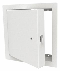 BABCOCK-DAVIS Access Door: 8 in Ht, 8 in Wd, Piano Hinge, Exposed Flange, Steel, Powder Coated (MPN BUTK0808). Key specifications — Brand: BABCOCK-DAVIS; Hinge Type: Piano; Metal Material Gauge: 16 ga (Frame); Mounting Location: Wall; Flange Type: Exposed; Material: Steel.