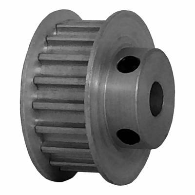 Dayton Timing Pulley: Curvilinear, Fixed, For HTD Timing Belt Section, For 9 mm Belt Wd - HTD Section Fixed-Bore Timing Pulleys with Hub