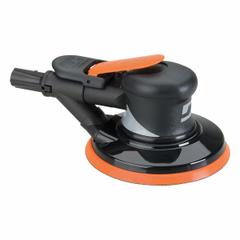 DYNABRADE Air Orbital Sander: 6 in Disc, Pressure Sensitive Adhesive, 3/8 in Orbit, Self-Vacuum, NPT (MPN 56893). Key specifications — attr1320213: DYNABRADE.