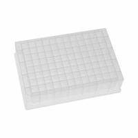 MTC BIO Well Plate: Non-Sterile, 96 Wells, 1.4 mL, 8.2 mm Dia, RNase/DNase Free, Square, Polystyrene (MPN DP16VS-9-N). Key specifications — Brand: MTC BIO; Body Color: Colorless; RNase/DNase Free: Yes; Well Shape: Square; Material: Polystyrene.