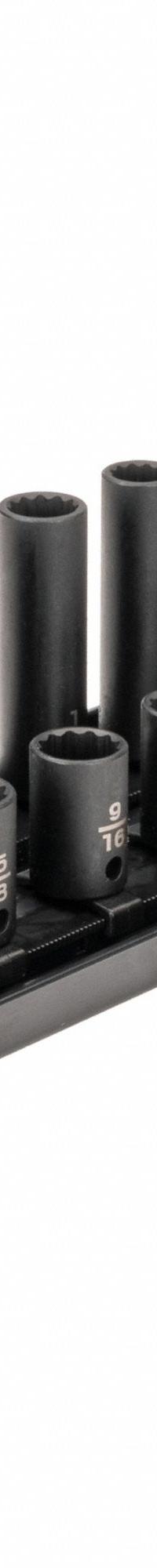 TEKTON Impact Socket Set: 3/8 in Drive Size, Small Set (0-50 pieces) Set Size, 18 Pieces, SAE (MPN SID91212). Key specifications — attr1204251: TEKTON; attr1215453: 3/8 in; attr1215454: 5/16 in to 3/4 in; attr1224229: Friction.