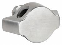 RITTAL Keylocking Thumb Turn: Stainless Steel WM Enclosures, Stainless Steel (MPN WMQTPLS6). Key specifications — Finish: Brushed; Brand: RITTAL; Accessory Type: Thumb Handle; Application: Stainless Steel WM Enclosures; Material: Stainless Steel.