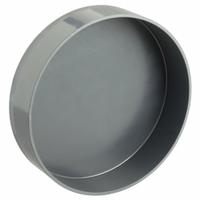 End Cap: PVC, For 10 in Duct Dia, 2 3/4 in Overall Lg, 10 3/4 in Inlet Dia, 0.1875 in Material Thick (MPN PVCCA10). Key specifications — Brand: PLASTIC SUPPLY.